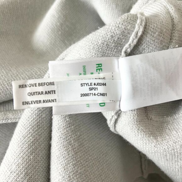 J.Crew Open Front Sweater Blazer Cardigan Light Gray Size Small - Picture 7 of 7